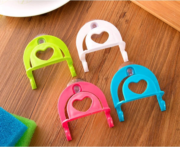 Hook Sponge Storage Rack – Strong Suction Cup Holder for Kitchen, Bathroom & Office 6pcs