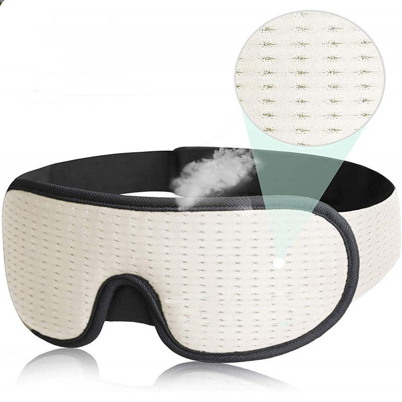 3D Hollow Out Stereo Sleep Mask – Cotton Comfortable Eye Cover for Travel, Naps & Relaxation