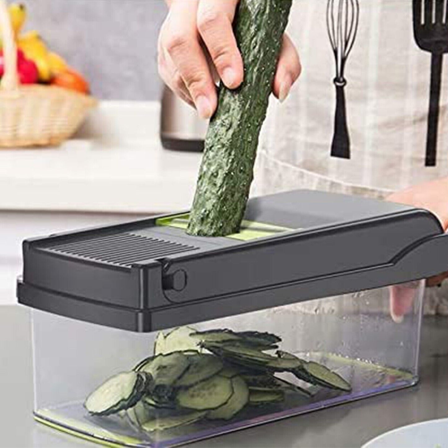15-in-1 Vegetable & Fruit Chopper Slicer Peeler Set – Multifunctional Kitchen Food Prep Tool
