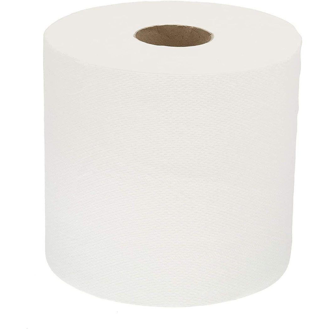 Centrefeed White Roll – 2-Ply Recycled Paper Towels (Pack of 12, 70m Each)