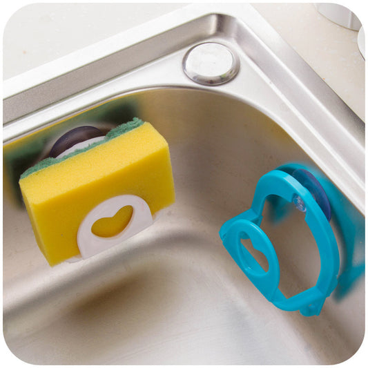 Hook Sponge Storage Rack – Strong Suction Cup Holder for Kitchen, Bathroom & Office 6pcs