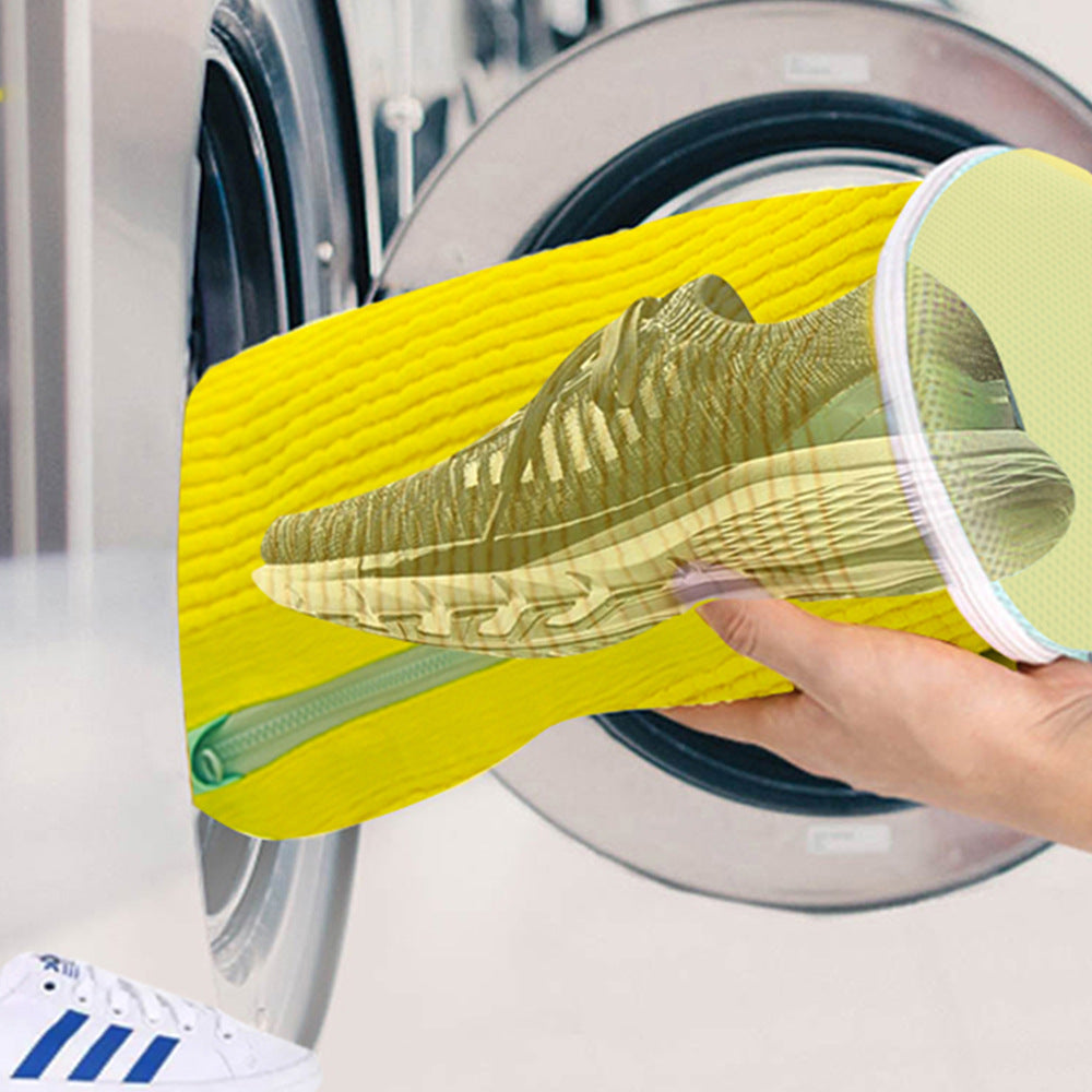 Shoe Anti-Deformation Laundry Protection Bag – Mesh Washing Shoe Bag (36 × 15 cm), Modern Simplicity