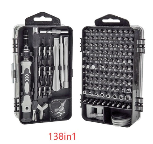 39-in-1 Multifunctional Screwdriver Set – Chrome Vanadium Steel, Non-Slip Handle, Explosion-Proof, Precision Repair Kit