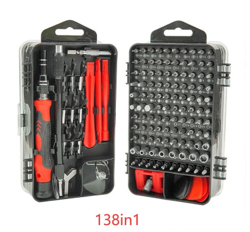 39-in-1 Multifunctional Screwdriver Set – Chrome Vanadium Steel, Non-Slip Handle, Explosion-Proof, Precision Repair Kit