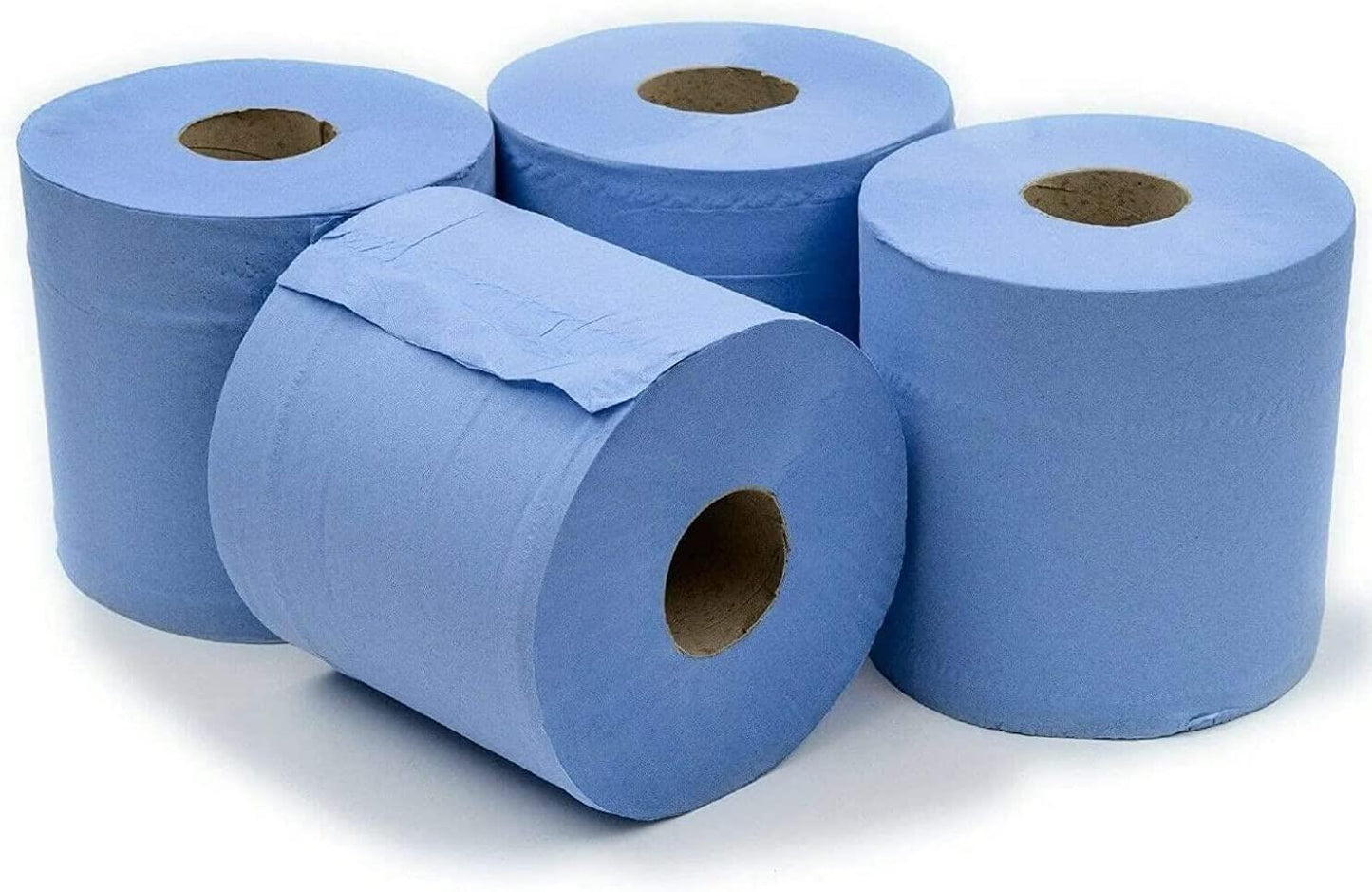 Centrefeed Blue Roll – 2-Ply Recycled Paper Towels (Pack of 6, 70m Each)