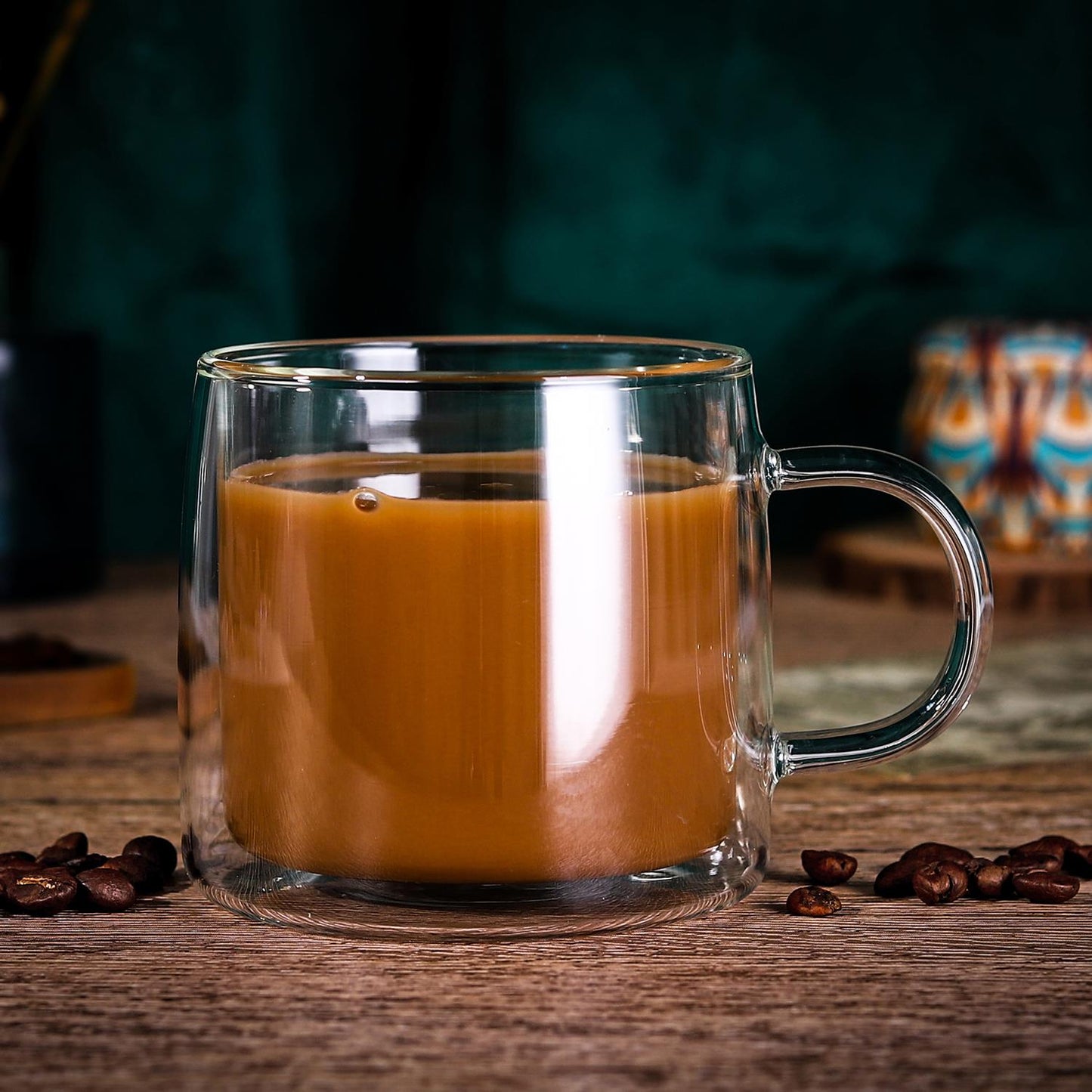 Double Wall Glasses – Heat Resistant Transparent Cups for Hot & Cold Drinks (Copa Collection)