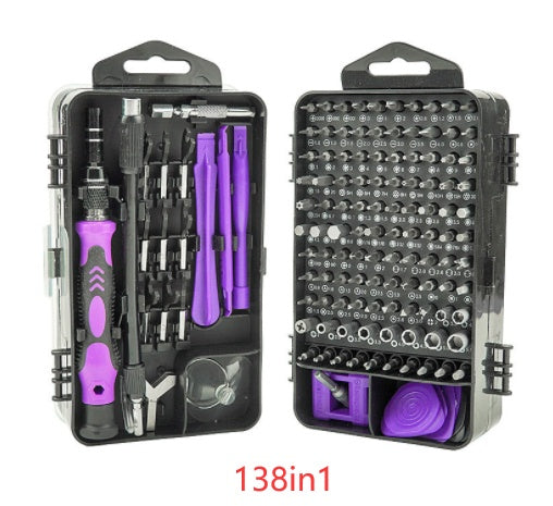 39-in-1 Multifunctional Screwdriver Set – Chrome Vanadium Steel, Non-Slip Handle, Explosion-Proof, Precision Repair Kit