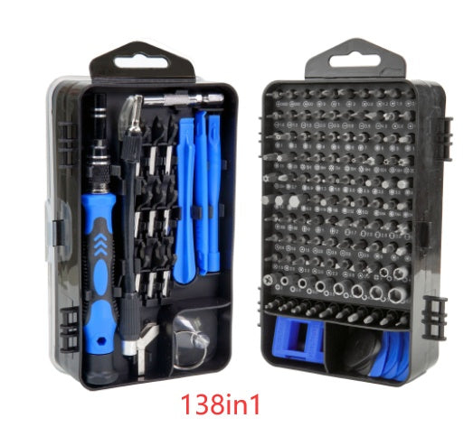 39-in-1 Multifunctional Screwdriver Set – Chrome Vanadium Steel, Non-Slip Handle, Explosion-Proof, Precision Repair Kit