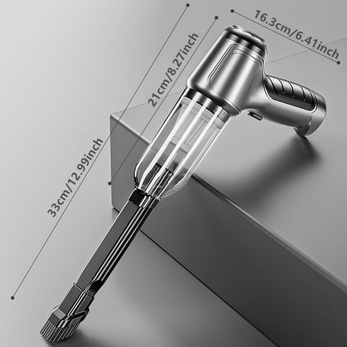 Handheld Car Vacuum Cleaner – Brushless Motor Mini Portable Wet & Dry Vacuum with Suction & Blow Function