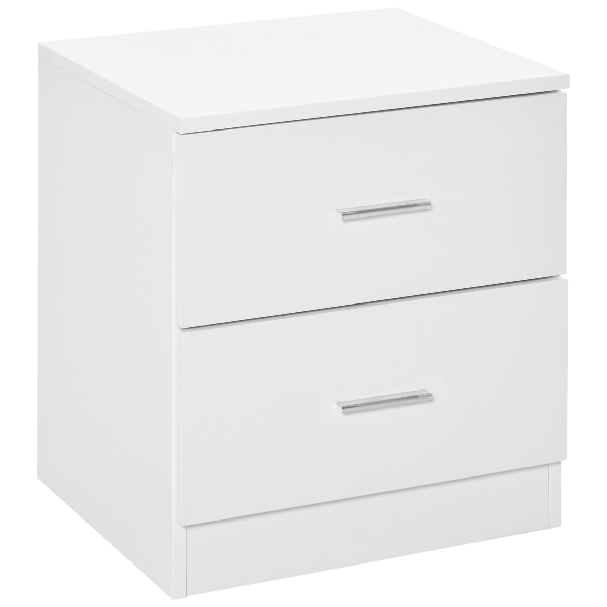 Elegant Modern Wooden Nightstand Bedside Cabinet with Drawers for Organized Bedroom