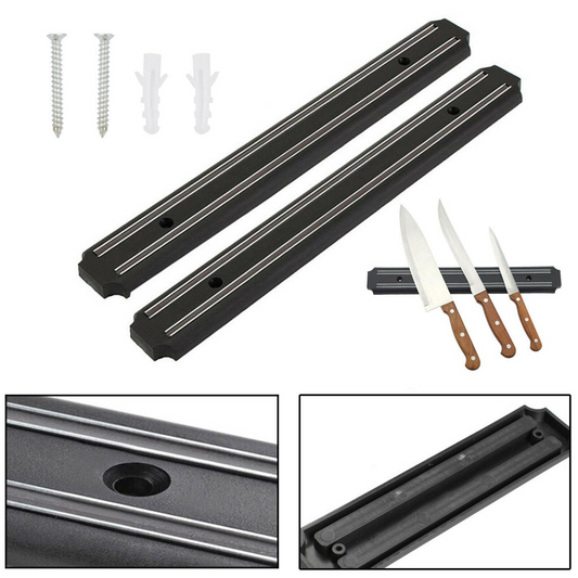 Magnetic Knife Holder – Wall-Mounted Kitchen Knife Bar for Safe, Space-Saving Storage