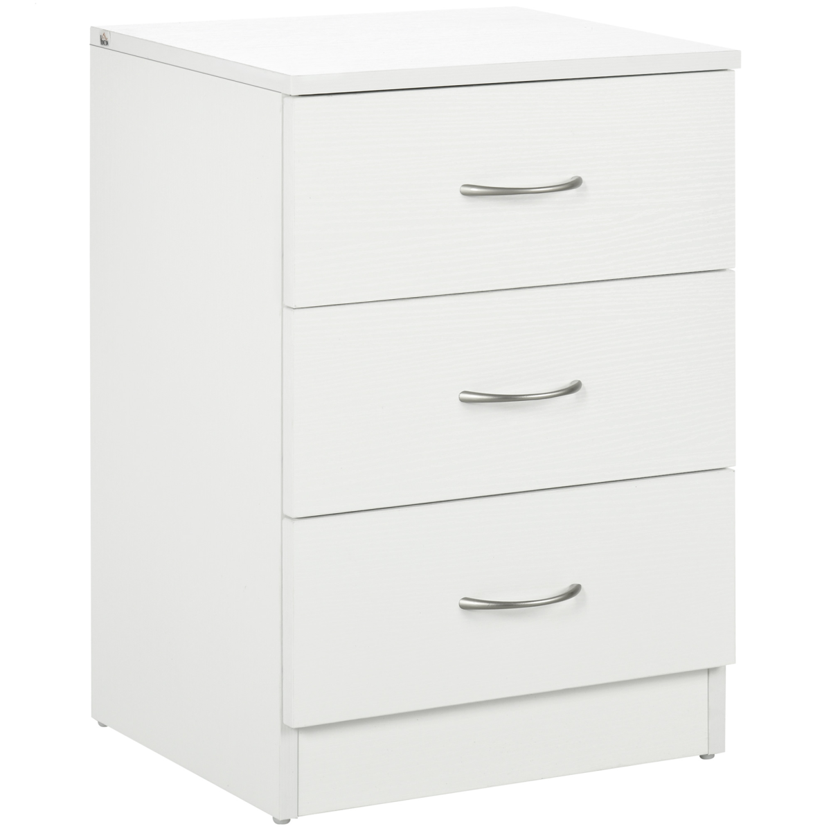 Elegant Modern Wooden Nightstand Bedside Cabinet with Drawers for Organized Bedroom