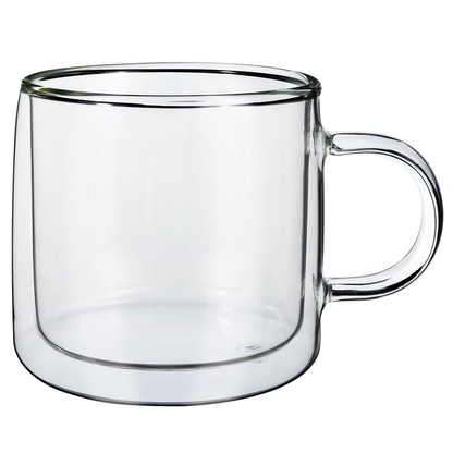 Double Wall Glasses – Heat Resistant Transparent Cups for Hot & Cold Drinks (Copa Collection)