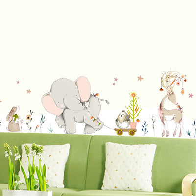Creative Wall Decoration Sticker – Waterproof PVC Wall Art for Smooth Surfaces