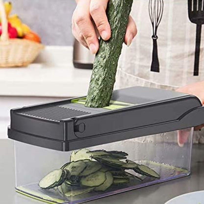 15-in-1 Vegetable & Fruit Chopper Slicer Peeler Set – Multifunctional Kitchen Food Prep Tool