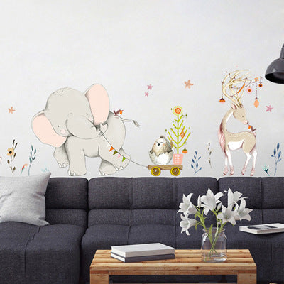 Creative Wall Decoration Sticker – Waterproof PVC Wall Art for Smooth Surfaces