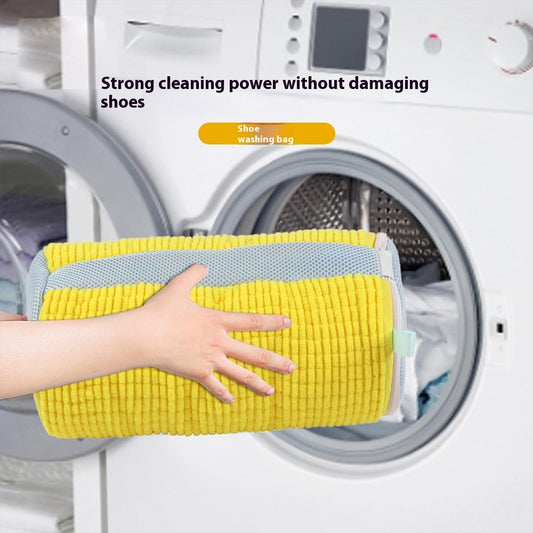 Shoe Anti-Deformation Laundry Protection Bag – Mesh Washing Shoe Bag (36 × 15 cm), Modern Simplicity
