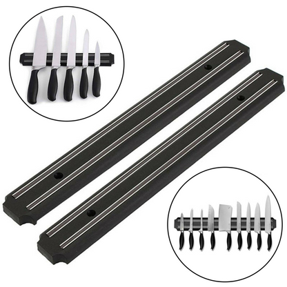 Magnetic Knife Holder – Wall-Mounted Kitchen Knife Bar for Safe, Space-Saving Storage