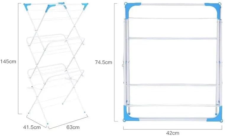 Aspect Foldable 3-Tier Clothes Airer – Expandable Indoor & Outdoor Laundry Drying Rack