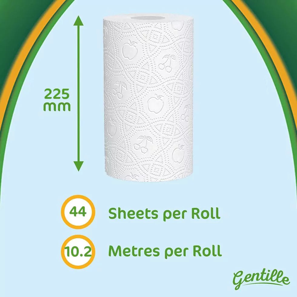 Gentille Giant 3-Ply Kitchen Rolls – 12, 18 & 36 Packs