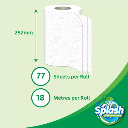 Splash Soft on Nature Jumbo 3-Ply Kitchen Rolls – 6, 12 & 24 Packs