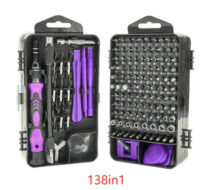 39-in-1 Multifunctional Screwdriver Set – Chrome Vanadium Steel, Non-Slip Handle, Explosion-Proof, Precision Repair Kit