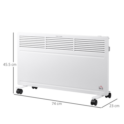 Convector Radiator Heater – Freestanding or Wall-Mounted Portable Electric Room Heater