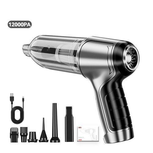 Handheld Car Vacuum Cleaner – Brushless Motor Mini Portable Wet & Dry Vacuum with Suction & Blow Function